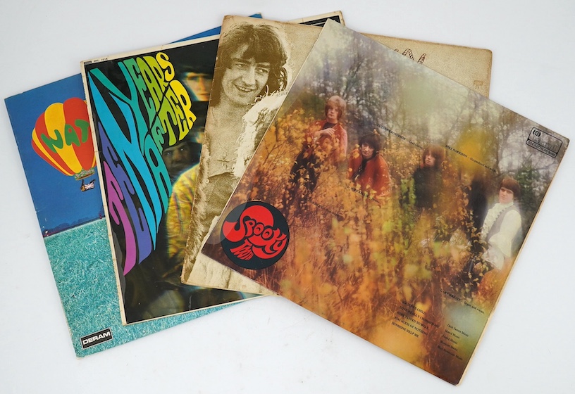 Four LP record albums; Spooky Tooth; Spooky Tooth on Pink Island label ILPS-9080A, Spooky Tooth; Spooky Two on Pink Island label ILPS-9098, Ten Years After; Ten Years After on Deram SML1015, Ten Years After; Watt on Dera